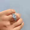 Handmade 2.0 CT Asscher Cut Engagement Ring