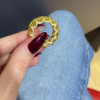 Cushion Cut Yellow Sapphire Eternity Band