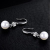 Classic Pearl Sterling Silver Earrings
