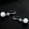 Classic Pearl Sterling Silver Earrings