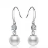Classic Pearl Sterling Silver Earrings