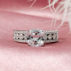 Handmade 2.0 CT Cushion Cut Engagement Ring