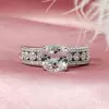 Handmade 2.0 CT Cushion Cut Engagement Ring