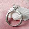 Handmade 2.0 CT Cushion Cut Engagement Ring