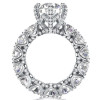 2ct Round Cut White Sapphire Engagement Ring