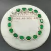 19ctw Oval Cut Ruby Halo Bracelet