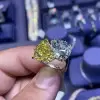 4ctw Heart cut Two-Stone Engagement Ring