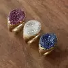2ctw Paved Black Sapphire Cocktail Ring