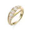 2ctw Round Cut White Sapphire Wedding Band
