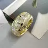 4ctw Pear Cut Multicolor Sapphire Rainbow Ring