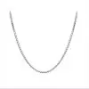 Ladies' 0.8mm Adjustable Box Chain Necklace