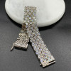 20ctw Round Cut White Sapphire Bold Tennis Bracelet