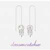 Dream Catcher Earrings Female Long Tassel Ear Line