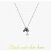 African Prairie Series Zebra Pendant Necklace