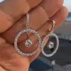 Handmade Dancing Stunning Earrings Hoops