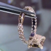5ct Radiant Cut Champagne Sapphire Engagement Ring