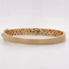 Flush Set Multicolor Sapphire Rainbow Starry Bangle