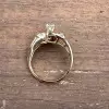 1.5ctw Marquise Cut White Sapphire Ring
