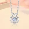 Handmade Constellation Design Dancing Stone Pendent Necklace