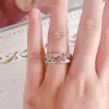 Handmade Hollowed-out Graff Sterling Silver Women's Band