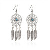 Dream Catcher Alloy Earrings