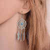 Dream Catcher Alloy Earrings