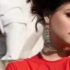 24ctw Multicolor Sapphire Statement Rainbow Earrings