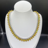 140ctw Pear Cut Yellow Sapphire Choker Necklace