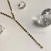 Women Paillette Multi-layer Choker Necklace