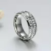 1.25ct Round Cut White Sapphire Eternity Band for Men