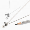 African Prairie Series Zebra Pendant Necklace