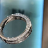 Princess Cut White Sapphire Dainty Wedding Band