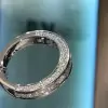 Princess Cut White Sapphire Dainty Wedding Band