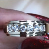 1.49ct Round Cut Wedding Band for Men in Gold