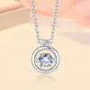 Handmade Constellation Design Dancing Stone Pendent Necklace