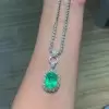 Paraiba Gemstone Necklace