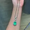 Paraiba Gemstone Necklace