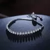 Fashion White Sapphire Adjustable Bracelet