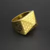 Pyramid Hip Hop Men's Ring In Alloy
