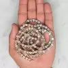 49ctw Round and Emerald Cut Tennis Necklace