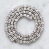 49ctw Round and Emerald Cut Tennis Necklace