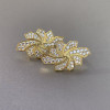 Elegant Floral Statement Stud Earrings