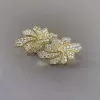 Elegant Floral Statement Stud Earrings