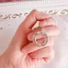Handmade Circle Pendant Sterling Silver Necklace