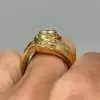 Estate 3.1ctw Round Cut White Sapphire Ring