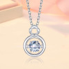 Handmade Constellation Design Dancing Stone Pendent Necklace