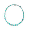 57ctw Pear Cut Paraiba Tourmaline Statement Necklace