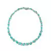 57ctw Pear Cut Paraiba Tourmaline Statement Necklace