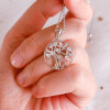 Handmade Under Tree Sterling Silver Necklace