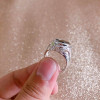 Handmade Oval Cut 925 Sterling Silver Men's Ring